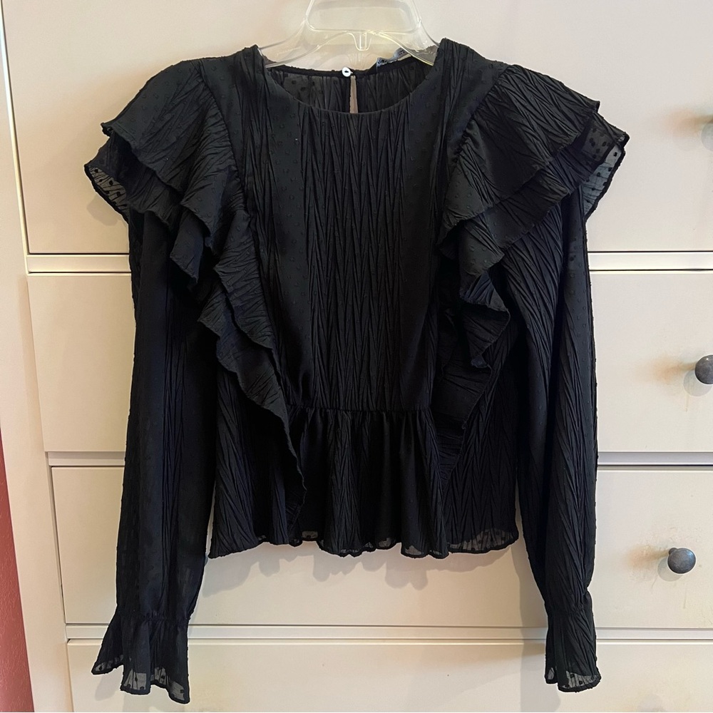Black Zara Blouse